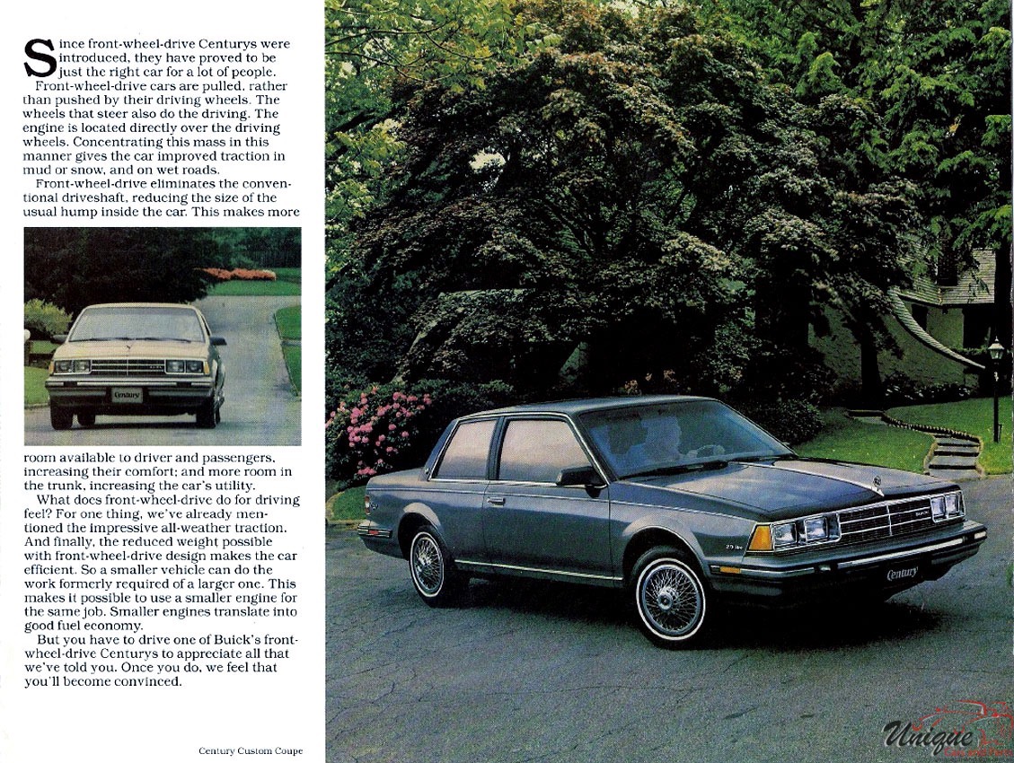 1983 Buick Century Canadian Brochure Page 7
